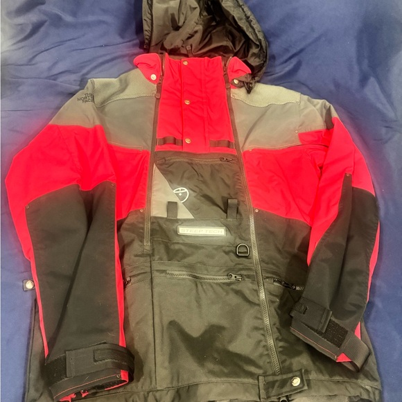 The North Face Red and Black Ski Jacket